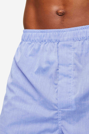 Derek Rose Men's Modern Fit Boxer Amalfi 1 Blue