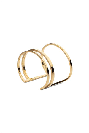 Apart Cuff Gold Plated