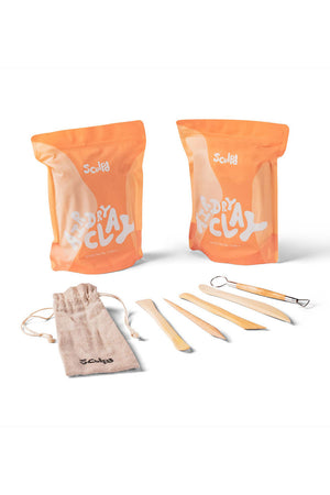 Sculpd Air Dry Clay Home Pottery Kit