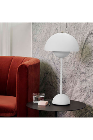 Flowerpot Table Lamp White