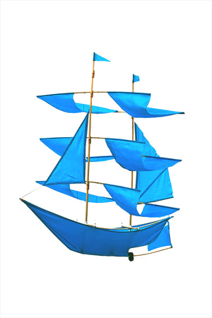 Sailing Ship Kite Azure