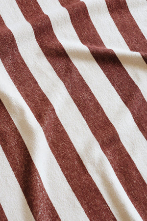BEMBIEN Plage Towel Brown Stripe