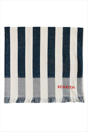 BEMBIEN Plage Towel Navy Stripe