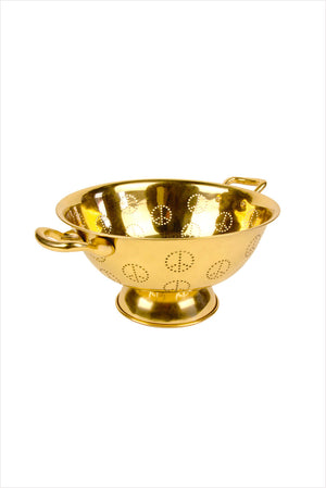 Brass Peace Colander