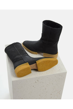 Coclico Blimey Shearling Boot Black
