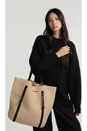 Janessa Leone Tanner Bag Natural
