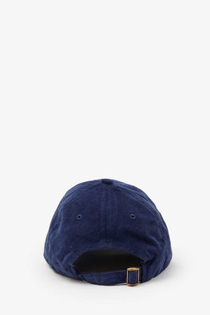 Clare V Ciao Corduroy Baseball Hat Navy