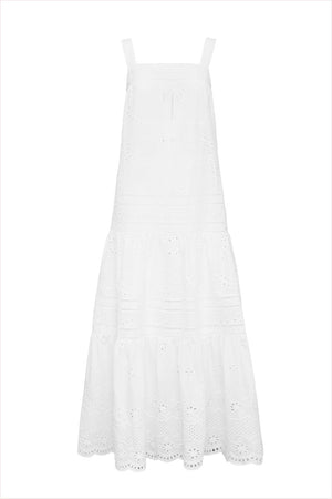 Loretta Caponi Populonia Dress Sangallo Mix