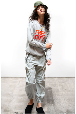 FREECITY Biggie Sweatshirt Dove Gray