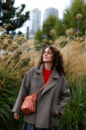 Jerome Dreyfuss Lucky Hobo Imprime Croco Terracotta