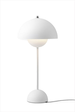 Flowerpot Table Lamp White