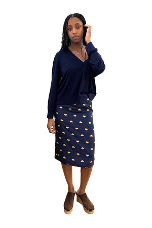 Rachel Comey Baldera Skirt Navy