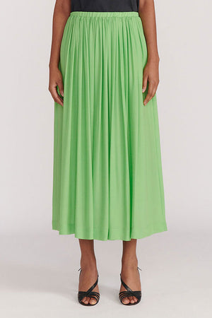 Indress Cerise Organic Silk Skirt Absinth