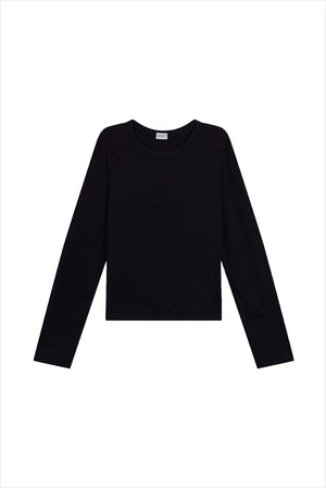 Leset Margo Long Sleeve Tee Black