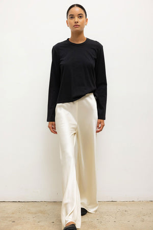 Leset Margo Long Sleeve Tee Black