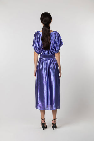 Indress Goldaming Dress Purple