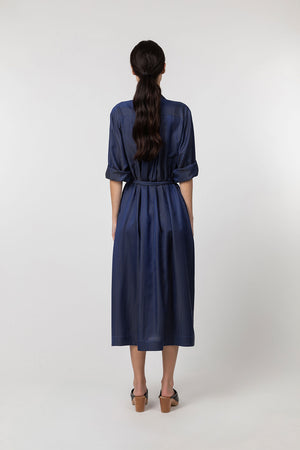 Indress Birmingham Dress Dark Navy