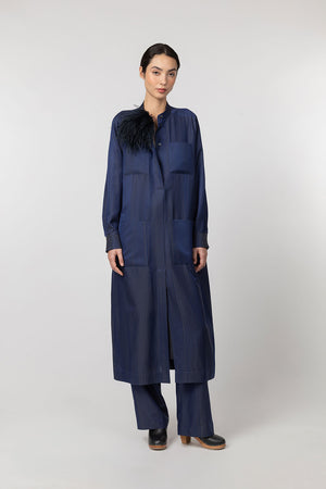 Indress Birmingham Dress Dark Navy