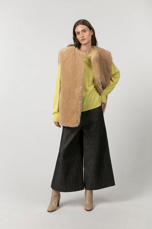 Indress Paul Vest Beige Natural