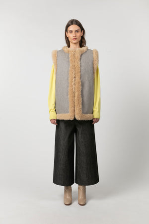 Indress Paul Vest Beige Natural