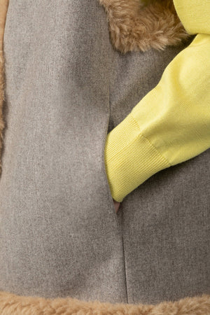 Indress Paul Vest Beige Natural