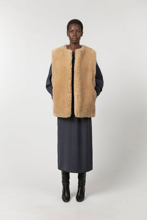 Indress Paul Vest Beige Natural