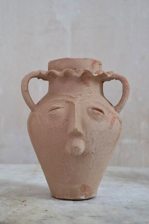Le Siffleur 9" Terracotta Vase