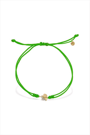 Clover Cord Bracelet