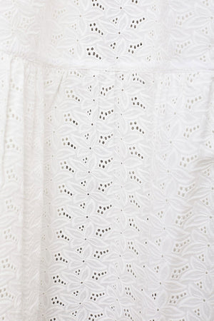 Loretta Caponi Nuvola Skirt White