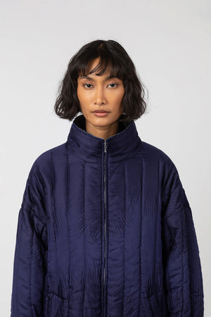 Indress Elbe Reversible Padded Jacket Ink Slate