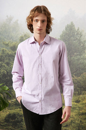 Massimo Alba Genova Shirt Soft Lilac