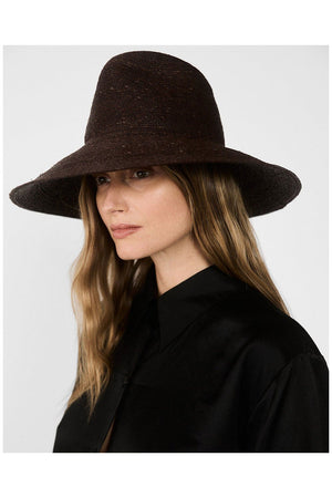 Janessa Leone Colette Hat Chocolate