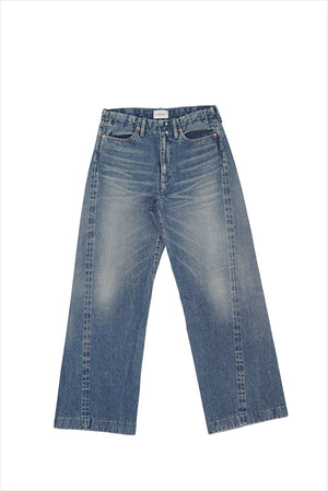 Tanaka Boy Jean Trouser Vintage Mid Blue