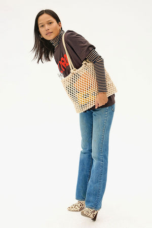 Clare V Sandy Tote Natural