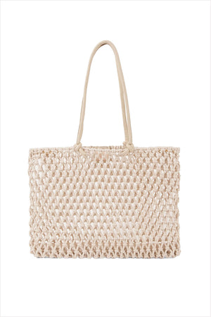 Clare V Sandy Tote Natural