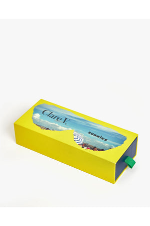 Clare V. Sophia Sunglasses Loden