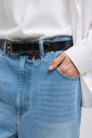 Tibi Dennis Jean Vintage Blue Wash Denim