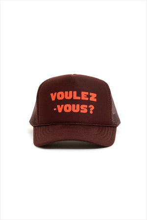 Clare V Voulez-Vous Trucker Hat