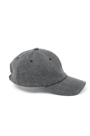 Clare V Oui Wool Baseball Hat Black/White
