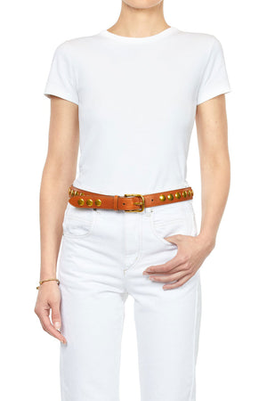 Jerome Dreyfuss Ceinture Festival Belt Chene Brass