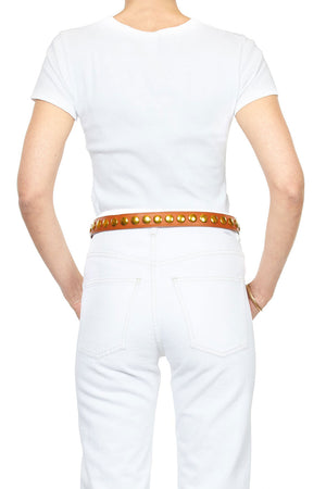 Jerome Dreyfuss Ceinture Festival Belt Chene Brass