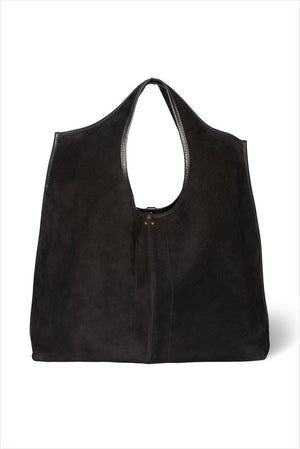 Jerome Dreyfuss Paco Split Suede Noir