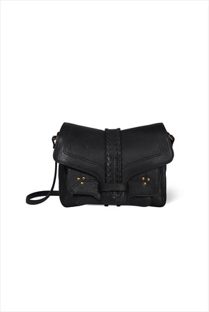 Jerome Dreyfuss Harry S Goatskin Noir Graine