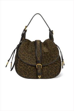 Jerome Dreyfuss Gildas Imprime Leopard Kaki