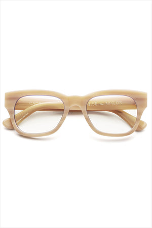 Miklos Reading Glasses Polished Bone