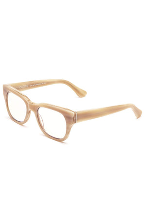 Miklos Reading Glasses Polished Bone