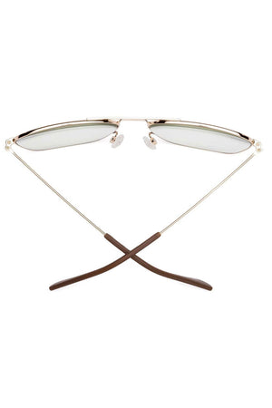 Hooper Reading Glasses Polished Gold Yellow