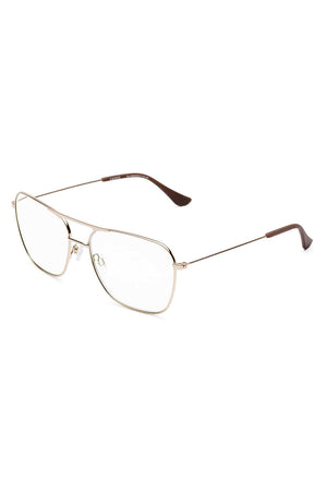 Hooper Reading Glasses Polished Gold Yellow
