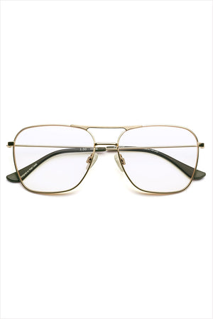 Hooper Reading Glasses Polished Gold Yellow