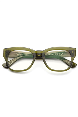 Miklos Reading Glasses Heritage Green